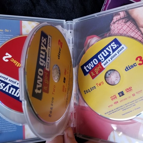 EXTREMELY RARE "Two Guys and a Girl" Complete Series DVD Box Set. - Picture 2 of 16